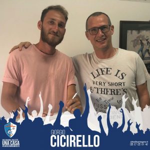 Giorgio Cicirello inizia la sua quarta stagione consecutiva con la maglia del Sant'Agata